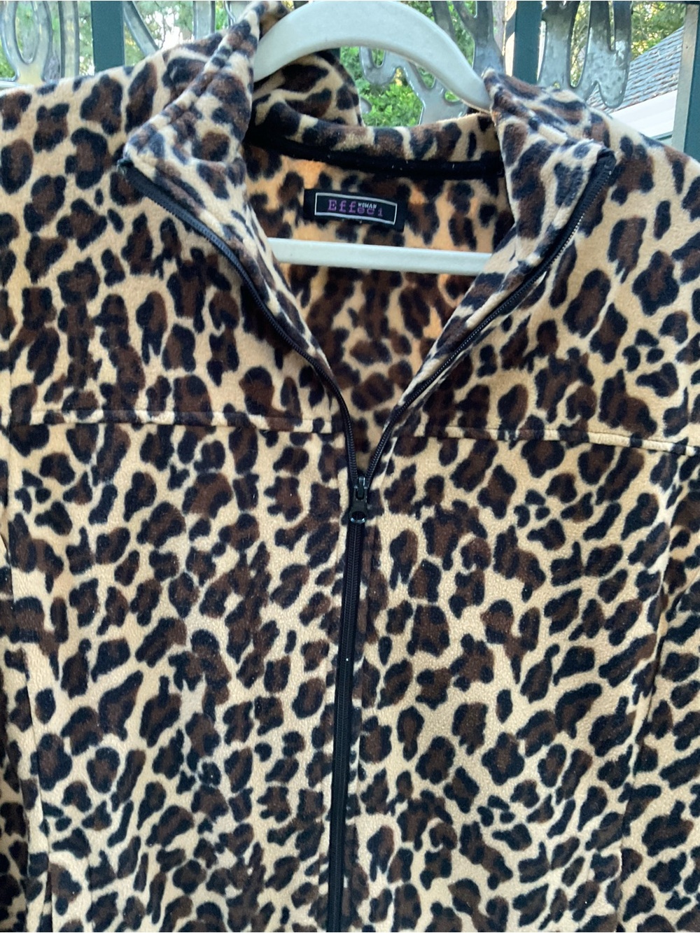 9-2026 TIGER/LEOPARD Print VEST - Brown/Black